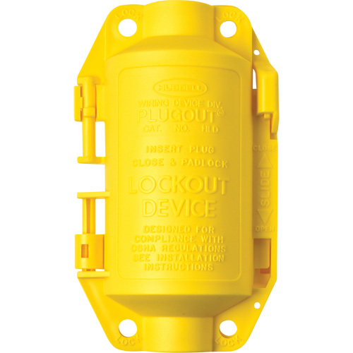 Dispositif de verrouillage Hubbell Plugout, Type Prise NTL Industrial