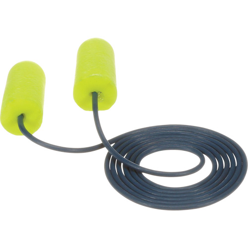 Bouchons d'oreilles d&eacute;tectables E-A-Rsoft, Avec cordon, R&eacute;gulier, Vrac - Sac en poly, NRR dB 32 NTL Industrial