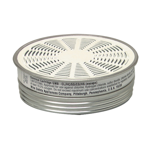 Comfo&reg; Respirator Cartridges, Gas/Vapour Cartridge, Acid Gas NTL Industrial