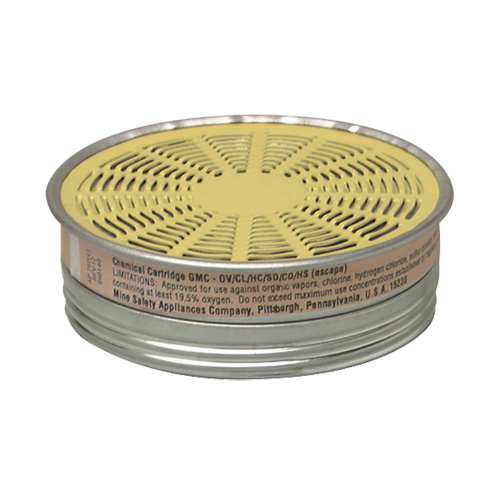 Cartouches pour respirateurs Comfo, Cartouche gaz/vapeur, Vapeurs organiques/Gaz acides NTL Industrial
