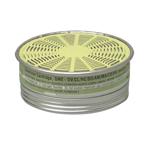 Cartouches pour respirateurs Comfo, Cartouche gaz/vapeur, Gaz multiples/Vapeur organique NTL Industrial