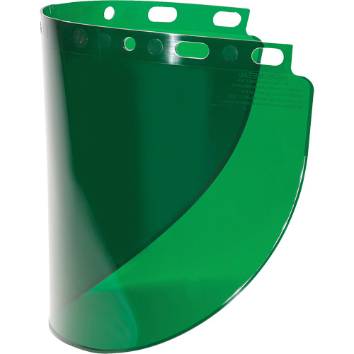 Visi&egrave;re panoramique Fibre-Metal, Propionate, Teinte Vert NTL Industrial