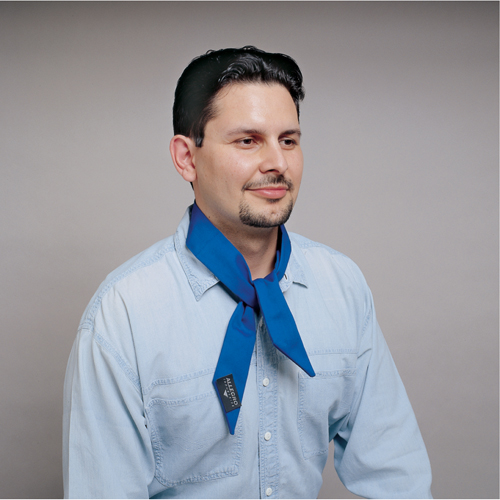 Serviette refroidissante standard, Bleu NTL Industrial