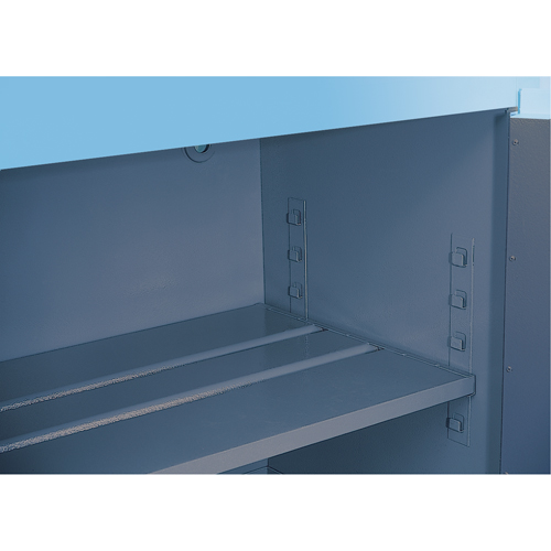 ChemCor&reg; Lined Acid/Corrosive Storage Cabinets, 30 gal., 43" x 44" x 18" NTL Industrial