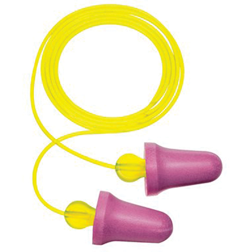 E-A-R No-Touch Foam Earplugs, Pair - Polybag, Corded NTL Industrial