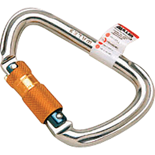 Miller&reg; Carabiners, Aluminum, 401 lbs Capacity NTL Industrial