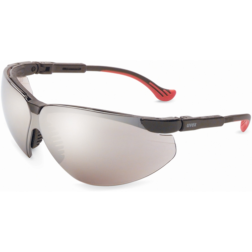 Lunettes de s&eacute;curit&eacute; Uvex Genesis XC, Lentille Miroir, Anti-&eacute;gratignures, R&eacute;pond ou surpasse la norme CSA Z94.3 NTL Industrial