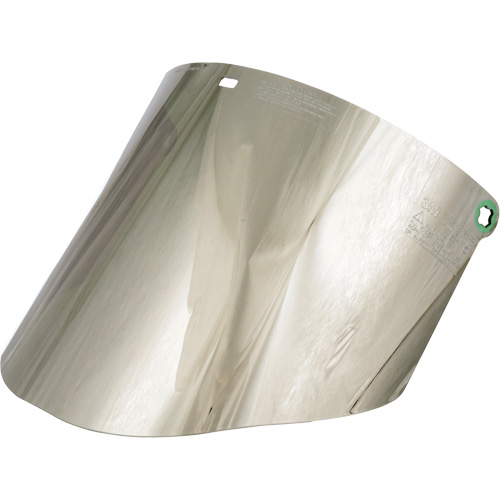 &eacute;cran facial moul&eacute;, Polycarbonate, Teinte Vert NTL Industrial