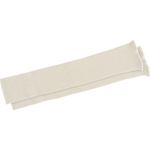 S-Series Tube Style Sleeves, 24" long, Cotton, Beige NTL Industrial