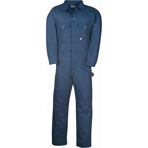 Westex Indura&reg;FR-7A&reg; Welder's Coveralls, Size 34, Navy Blue NTL Industrial