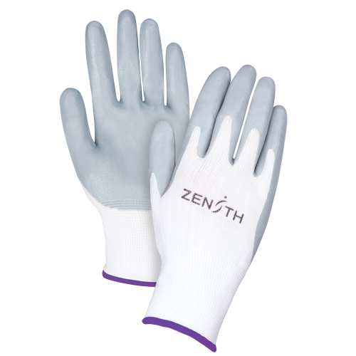 Gants l&eacute;gers enduits et respirants, 6/T-petit, R&ecirc;vetement Mousse de nitrile, Calibre 13, Enveloppe en Polyester NTL Industrial