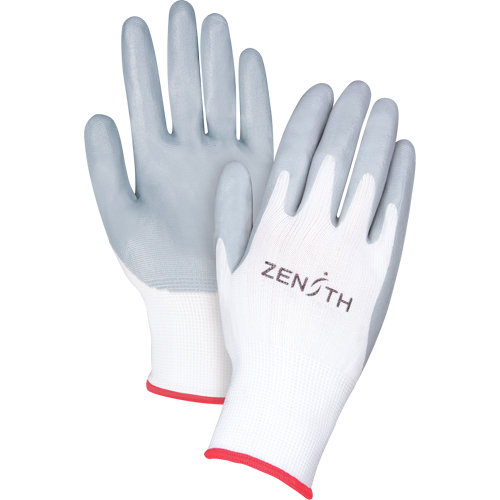 Gants l&eacute;gers enduits et respirants, 7/Petit, R&ecirc;vetement Mousse de nitrile, Calibre 13, Enveloppe en Polyester NTL Industrial