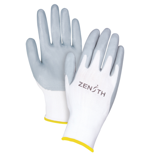 Gants l&eacute;gers enduits et respirants, 11/2T-Grand, R&ecirc;vetement Mousse de nitrile, Calibre 13, Enveloppe en Polyester NTL Industrial