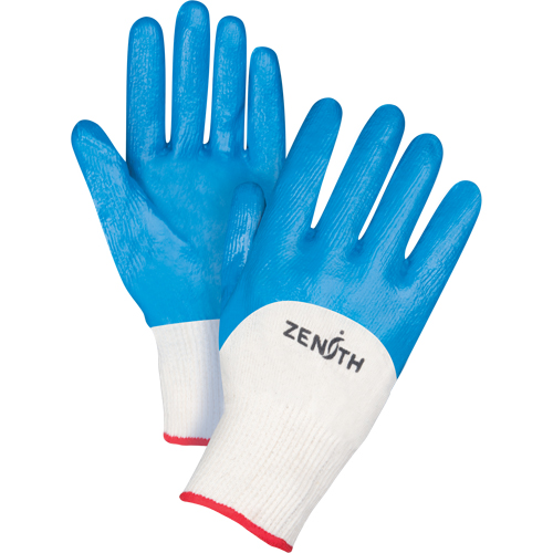Gants enduits et tricot&eacute;s sans coutures de poids moyen, 7/Petit, R&ecirc;vetement Nitrile, Calibre 13, Enveloppe en Coton NTL Industrial