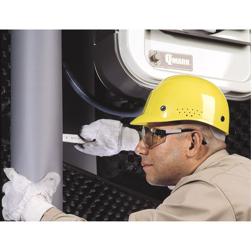 Casques antichocs, Suspension &agrave; douille, Jaune NTL Industrial