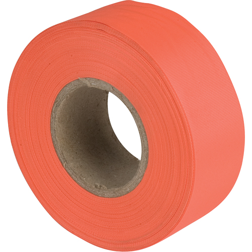 Rubans pour signalisation, 1,1875" la x 150' lo, Orange fluorescent NTL Industrial
