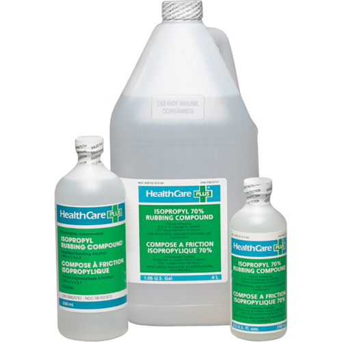 Isopropyl Rubbing Alcohol, Liquid, Antiseptic NTL Industrial