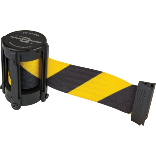 Replacement Cassettes For Advance, Outdoor & StowAway&reg; TensaBarrier&reg;, 7.5', Yellow Tape NTL Industrial