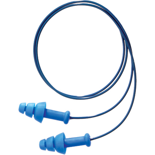 Howard Leight SmartFit&reg; Metal Detectable Reusable Earplugs, Corded, One-Size, Bulk - Box, 25 NRR dB NTL Industrial