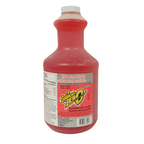 Sqwincher&reg; Boisson de r&eacute;hydratation ZERO, Concentr&eacute;, Punch aux fruits NTL Industrial