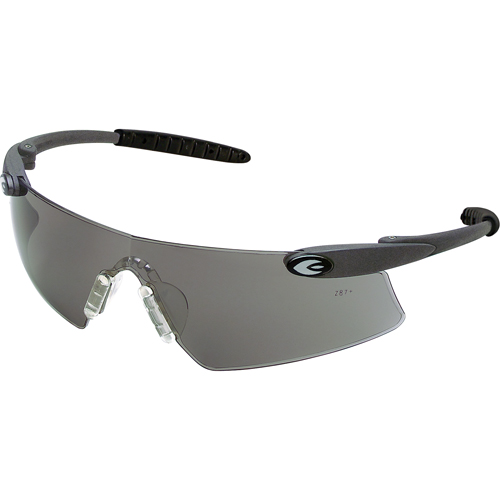 Desperado&reg; Safety Glasses, Grey/Smoke Lens, Anti-Scratch, ANSI Z87+/Meets/Exceeds CSA Z94.3 NTL Industrial