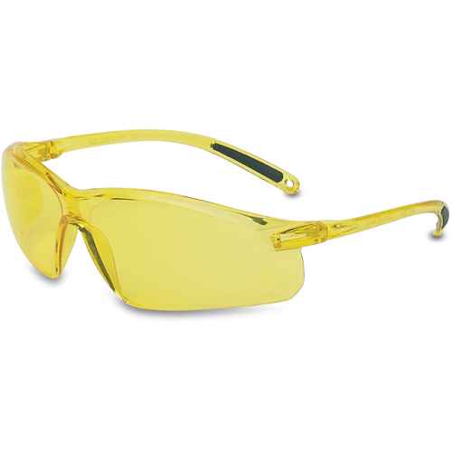 Lunettes de s&eacute;curit&eacute; Uvex s&eacute;rie A700, Lentille Ambr&eacute;e, Anti-&eacute;gratignures, R&eacute;pond ou surpasse la norme CSA Z94.3 NTL Industrial