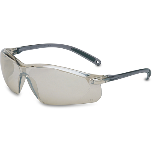Lunettes de s&eacute;curit&eacute; Uvex s&eacute;rie A700, Lentille Argent/Miroir int&eacute;rieur/ext&eacute;rieur, Anti-&eacute;gratignures, R&eacute;pond ou surpasse la norme CSA Z94.3 NTL Industrial