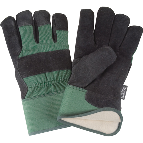 Gants d'ajusteur doubl&eacute;s pour l'hiver &agrave; chaleur sup&eacute;rieure, 2T-Grand, Paume en Cuir de vache refendu, Doublure en Thinsulate NTL Industrial
