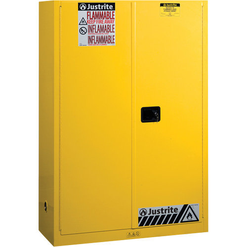 Sure-Grip&reg; Ex Flammable Storage Cabinets, 45 gal., 2 Door, 43" W x 65" H x 18" D NTL Industrial
