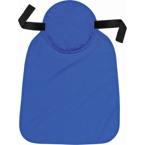 Chill-Its&reg; 6717 Cooling Hard Hat Pad + Shade, Blue NTL Industrial