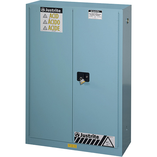 Armoires de s&eacute;curit&eacute; Sure-Grip Ex pour acides/produits corrosifs, 45 gal., 43" x 65" x 18" NTL Industrial