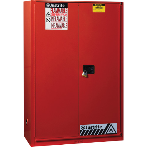 Armoire de s&eacute;curit&eacute; pour la peinture et les encres combustibles EX Sure-Grip, 60 gal., 5 tablettes NTL Industrial