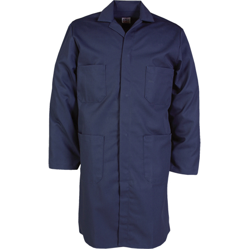 Sarrau de laboratoire, Poly-coton, 46, Bleu marine NTL Industrial