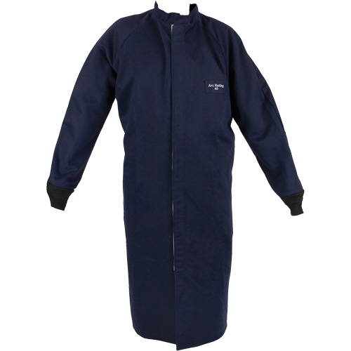 Manteau long contre les coups darc, Petit, Bleu marin, 40 cal/cm² NTL Industrial