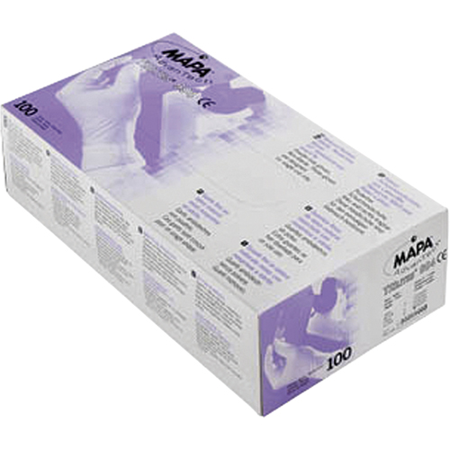 Gants en polym&egrave;re triple couche Trilites, Petit, Latex/N&eacute;opr&egrave;ne/Nitrile, 6 mils, Sans poudre, Mauve NTL Industrial