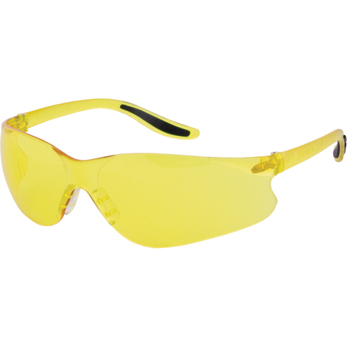 Z500 Series Safety Glasses, Amber Lens, Anti-Scratch, ANSI Z87+/Meets/Exceeds CSA Z94.3 NTL Industrial