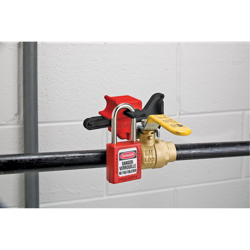 Dispositifs de verrouillage pour poign&eacute;es de robinets Seal Tight, Type Sph&eacute;rique NTL Industrial