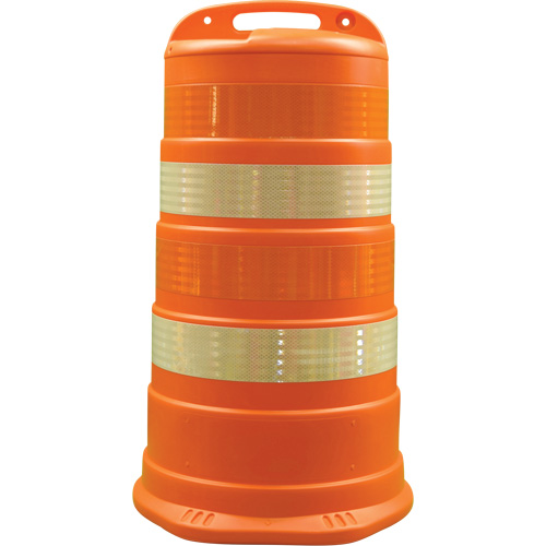 Barils pour canalisation du trafic Trailboss, Hauteur 41,27'', Orange NTL Industrial
