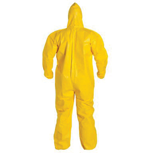 Hooded Coveralls, Tychem&reg; 2000, 3X-Large, Yellow NTL Industrial