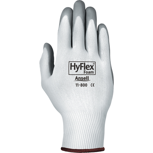 Gants Hyflex 11-800, 9/Grand, R&ecirc;vetement Mousse de nitrile, Calibre 15, Enveloppe en Nylon NTL Industrial
