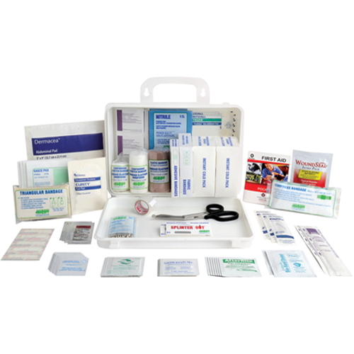 Trousses de premiers soins pour les sports, Dispositif m&eacute;dical Classe 1, Boîte en plastique NTL Industrial