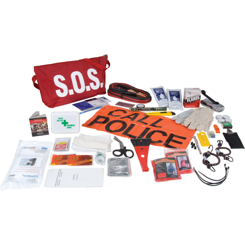 Trousses de premiers soins & de secours d'urgence, Dispositif m&eacute;dical Classe 1, Sac en nylon NTL Industrial