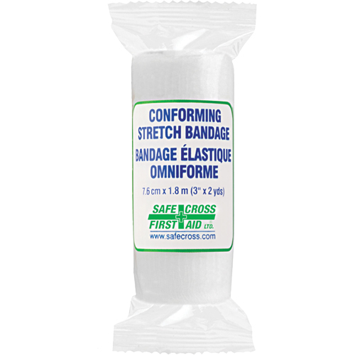 Bandages &eacute;lastiques moulants, Couper au besoin lo x 3" la, Classe 1 NTL Industrial