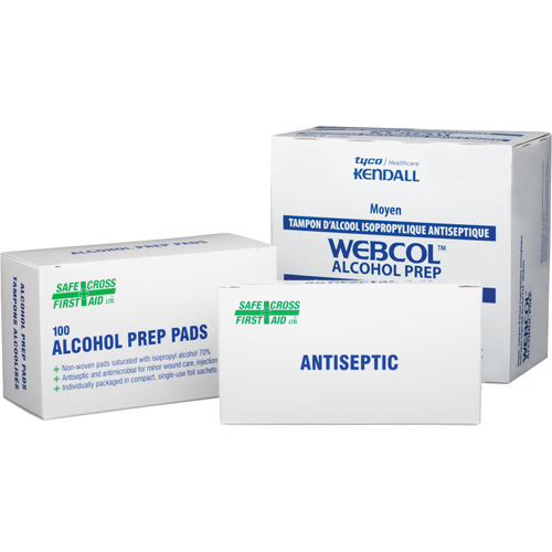 Tampons alcoolis&eacute;s, Serviette, Antiseptique NTL Industrial