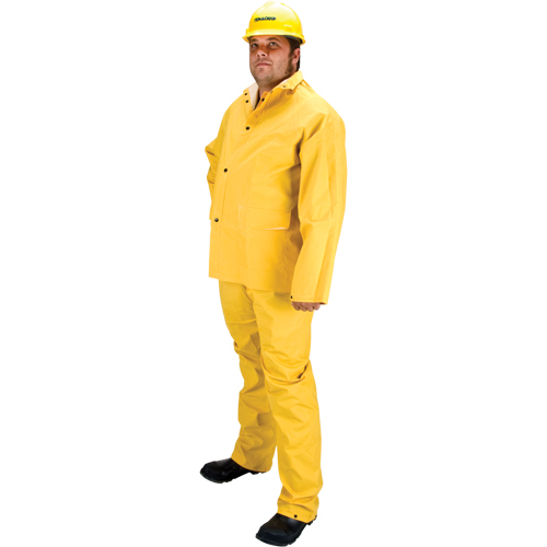 V&ecirc;tement imperm&eacute;able r&eacute;sistant aux flammes RZ600, Grand, Jaune NTL Industrial