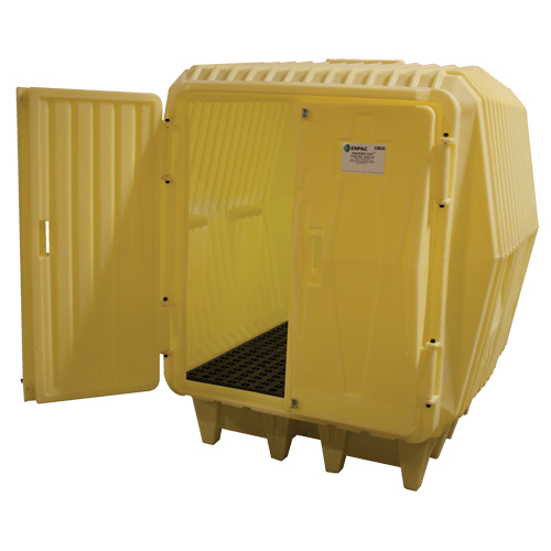 Hazard Hut&reg;, 63.5" L x 68" W x 72.5" H, 4000 lbs. Load Capacity NTL Industrial