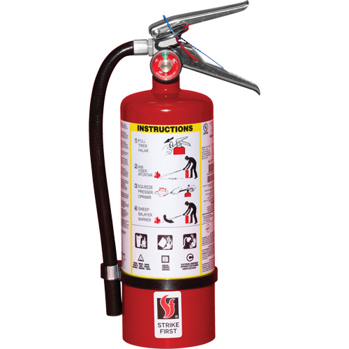 Extincteur d'incendie, ABC, Capacit&eacute; 5 lb NTL Industrial