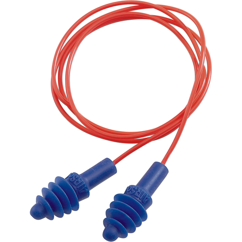 Howard Leight Air Soft&reg; Earplugs, Bulk - Polybag, Corded NTL Industrial