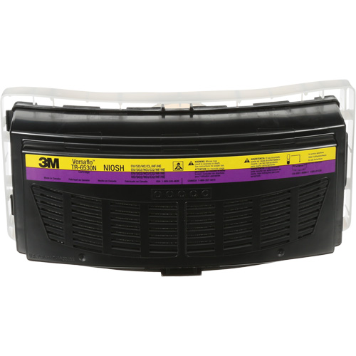 Cartouche pour appareils de protection respiratoire (APR) &agrave; &eacute;puration d'air motoris&eacute; Versaflo, Gaz acide/Vapeur organique, Paquet de 1 NTL Industrial