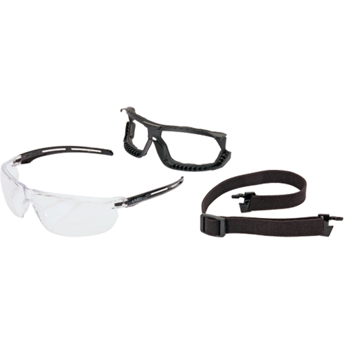 Uvex&reg; Tirade Sealed Safety Glasses, Clear Lens, Anti-Fog, ANSI Z87+/Meets/Exceeds CSA Z94.3 NTL Industrial
